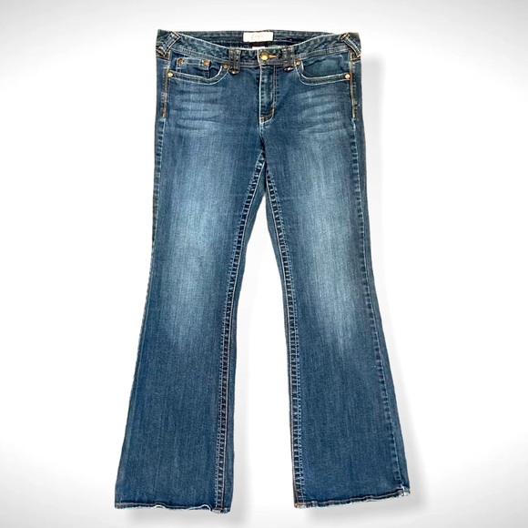 Candies Y2K Flare Wide Leg Juniors Jeans - Picture 1 of 8